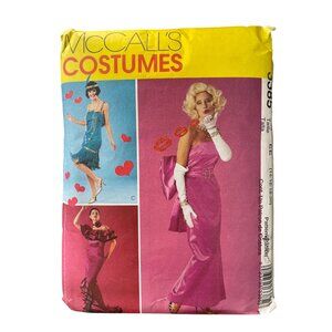 McCalls 3385 Petite Pattern Sizes 14-20 Marilyn Glamour Flamenco Flapper UNCUT